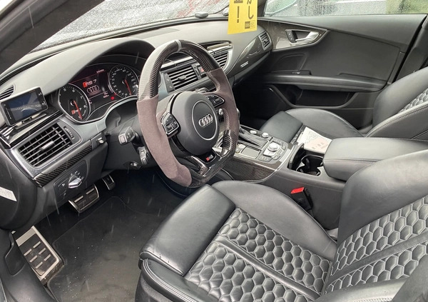 Audi RS7 cena 179000 przebieg: 43525, rok produkcji 2014 z Uniejów małe 742